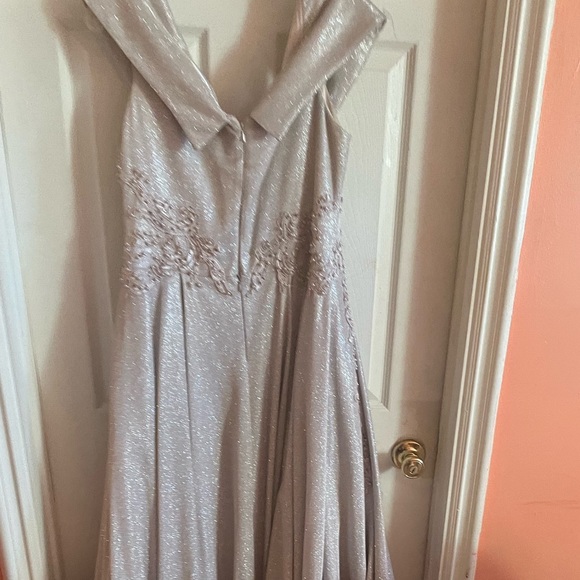 Beautiful Stunning Blush Dress with Attached Train!